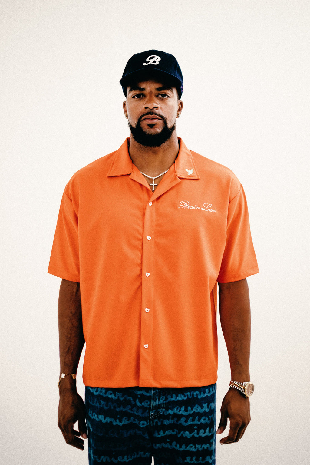 Brain Love "Orange" Uniform Shirt